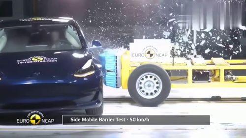 國產(chǎn)電動車撞車測試視頻,揭秘安全性能與耐撞實力